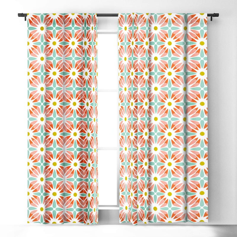 Deny Designs 1 pc Blackout Window Curtain Panel, 50 in x 84 - Image 2